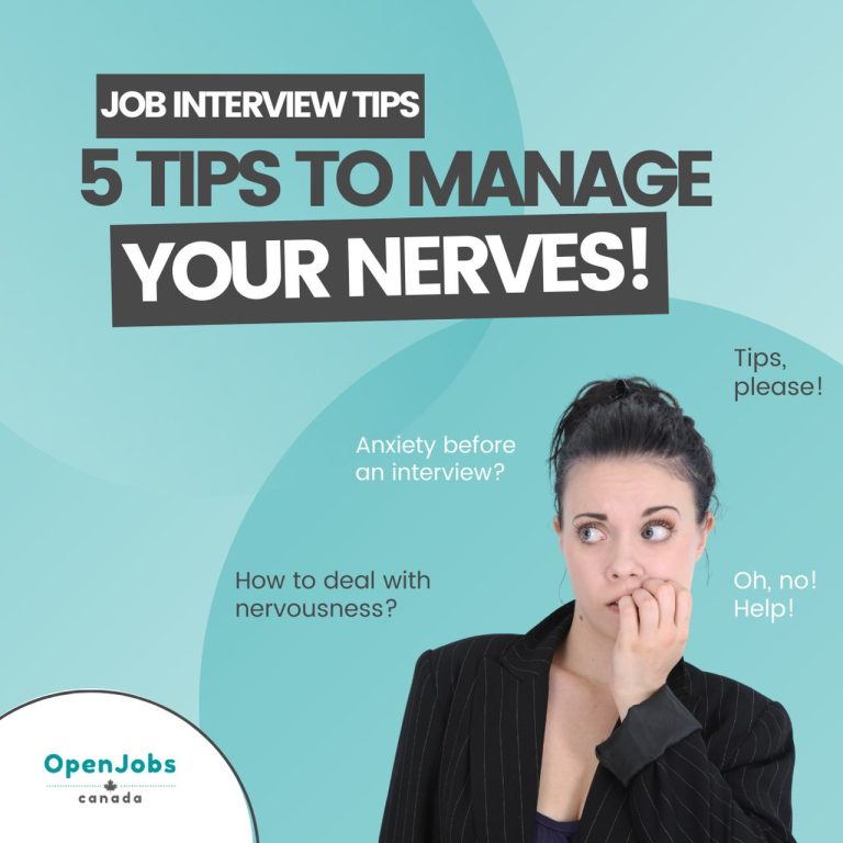 5 Tips to Manage Your Nerves